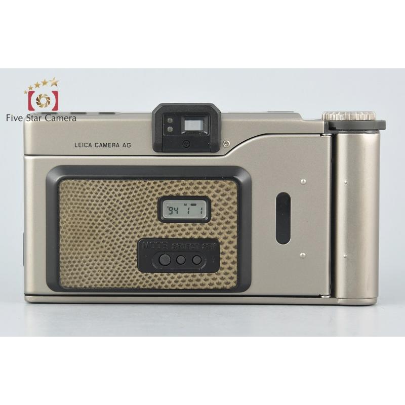 ライカ 【中古】Leica minilux DB exclusive コンパクトフィルム ライカ 【中古】Leica minilux DB exclusive コンパクトフィルム