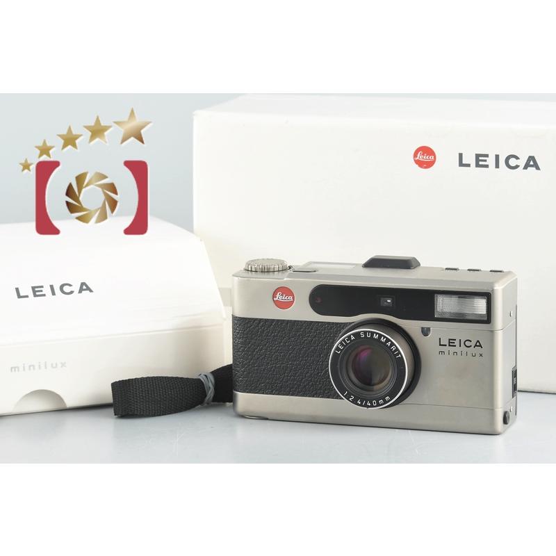 ライカ（Leica） 【中古】Leica minilux シルバー コンパクトフィルム