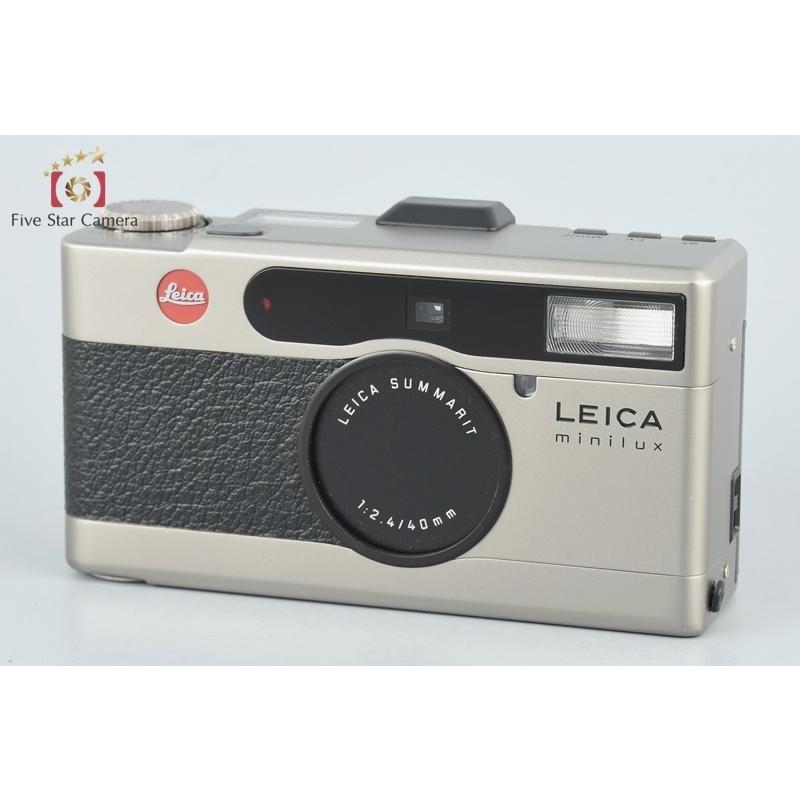 ライカ（Leica） 【中古】Leica minilux シルバー コンパクトフィルム