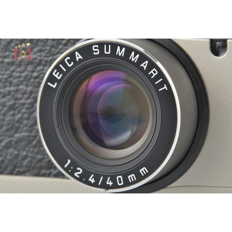 ライカ（Leica） 【中古】Leica minilux シルバー コンパクトフィルム