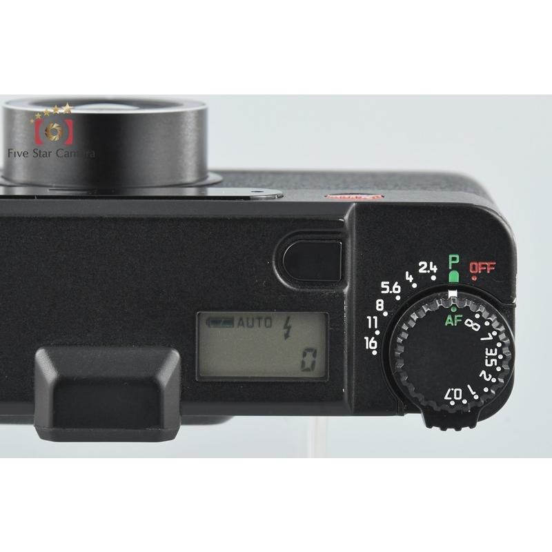 【完動美品】Leica minilux ライカ ミニルックス ブラック ライカ（Leica） 【中古】Leica minilux ブラック コンパクトフィルム