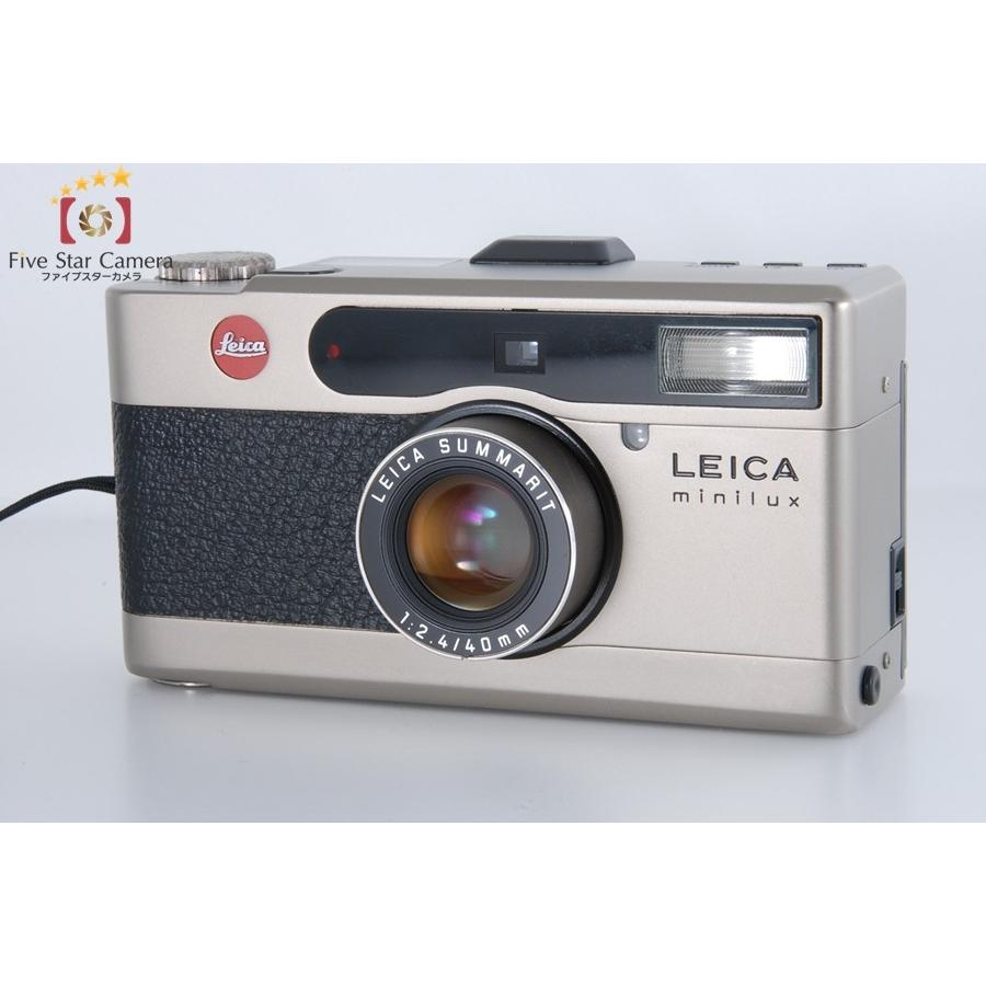 中古】 Leica ライカ minilux ミニルックス ゴールド コンパクト