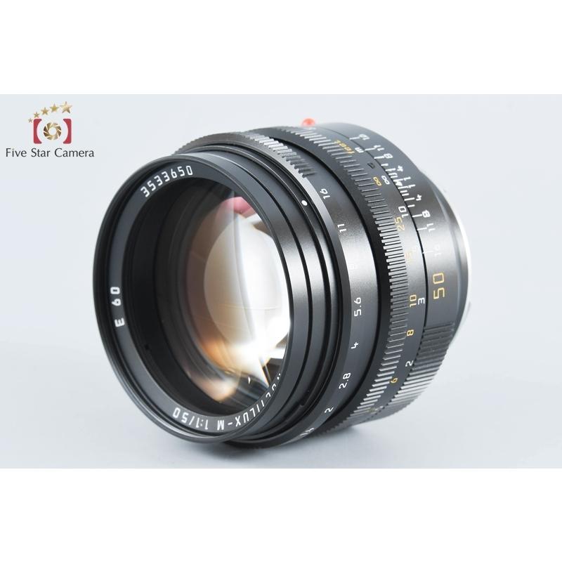 ライカ 【中古】Leica NOCTILUX-M 50mm f/1.0 第2世代 E60 後期 ライカ 【中古】Leica NOCTILUX-M 50mm f/1.0 第2世代 E60 後期