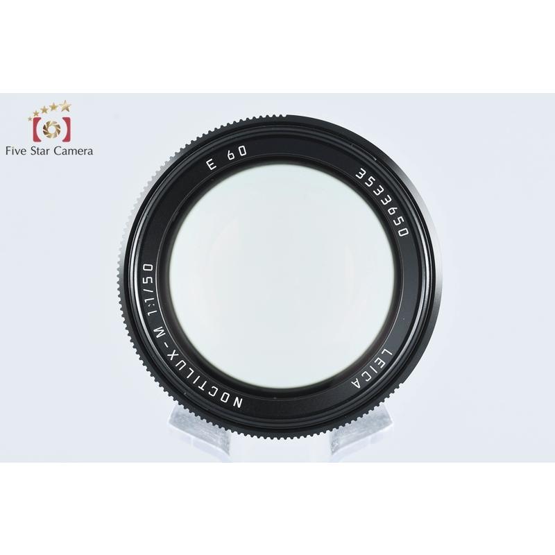 ライカ 【中古】Leica NOCTILUX-M 50mm f/1.0 第2世代 E60 後期 ライカ 【中古】Leica NOCTILUX-M 50mm f/1.0 第2世代 E60 後期