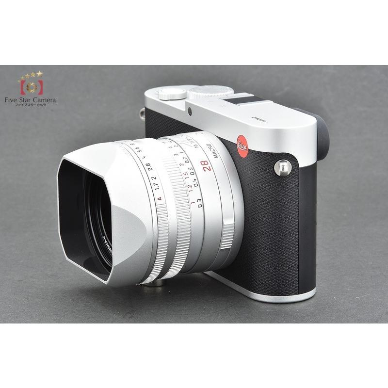 ライカ 【中古】Leica Q TYP 116 シルバー コンパクトデジタル ライカ 【中古】Leica Q TYP 116 シルバー コンパクトデジタル