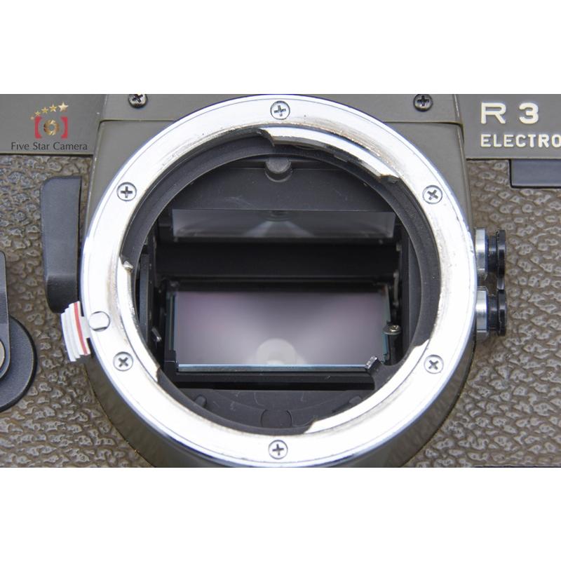 ライカ 【中古】Leica R3 ELECTRONIC オリーブ フィルム一眼レフ ライカ 【中古】Leica R3 ELECTRONIC オリーブ フィルム一眼レフ