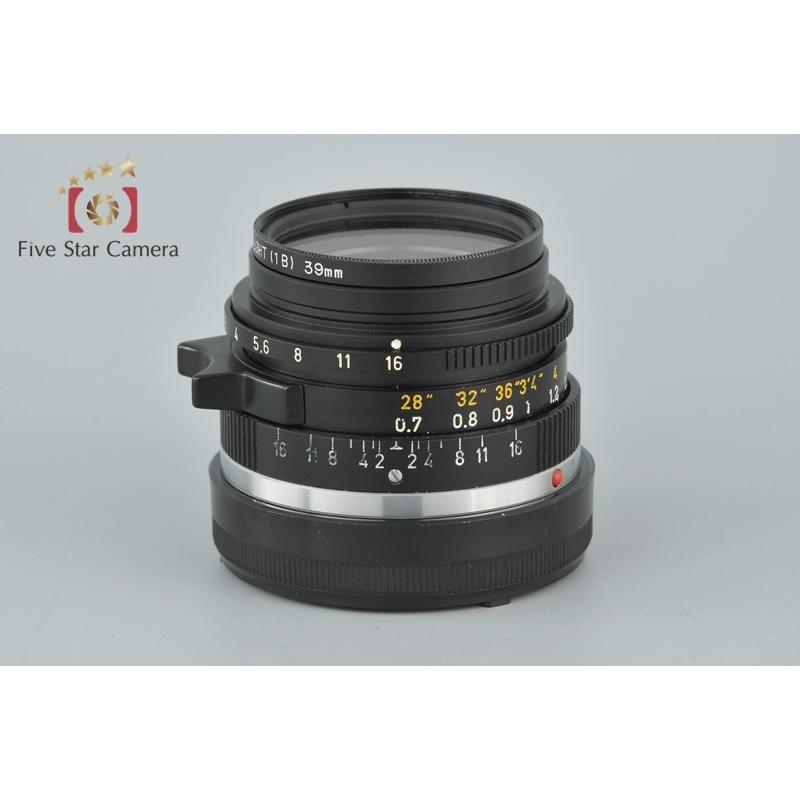 中古 Leica ライカ Summicron 35mm F 2 第3世代 ライカmマウント Leica Summicron 352 1226 中古カメラのファイブスターカメラ 通販 Yahoo ショッピング