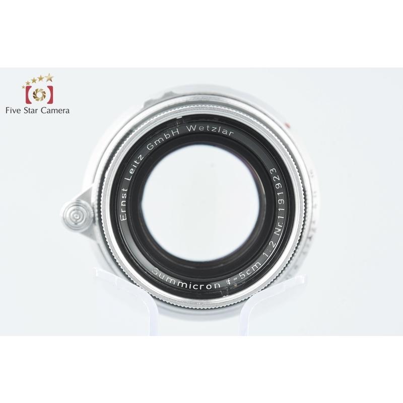 中古】Leica ライカ Summicron 50mm f/2 沈胴式 ライカMマウント