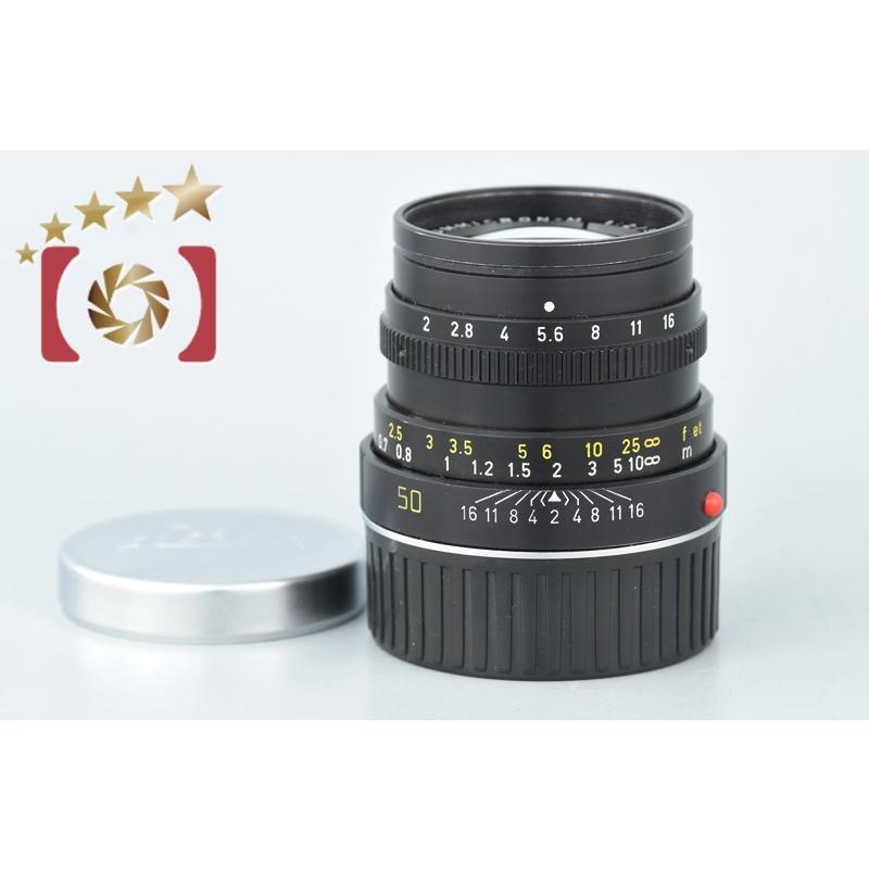 ライカ（Leica） 【中古】Leica SUMMICRON-M 50mm f/2 ブラック E39