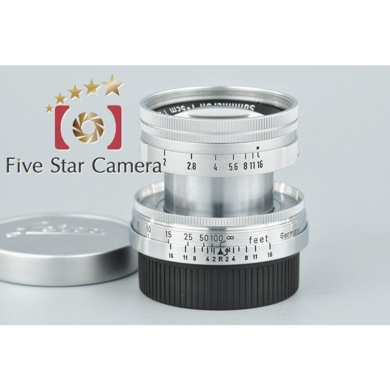 ライカ（Leica） 【中古】Leica SUMMICRON 50mm f/2 沈胴式 L39 ライカ