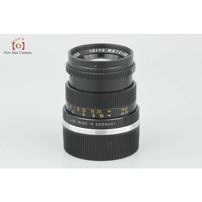 ライカ 【中古】Leica Summicron 50mm f/2 第3世代 ライカM ライカ 【中古】Leica Summicron 50mm f/2 第3世代 ライカM