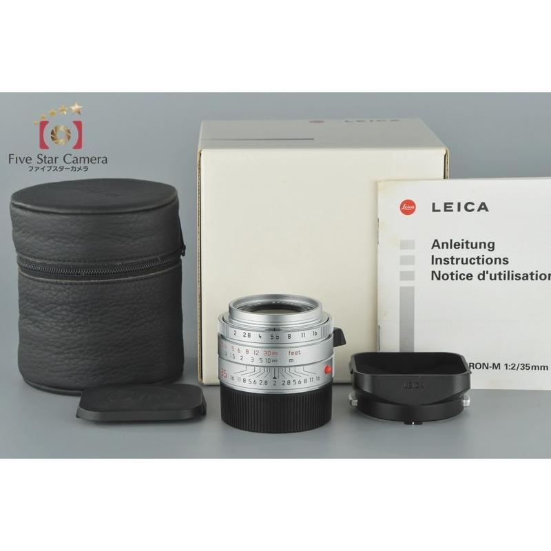 ライカ 【中古】Leica SUMMICRON-M 35mm f/2 ASPH. クローム ライカ 【中古】Leica SUMMICRON-M 35mm f/2 ASPH. クローム