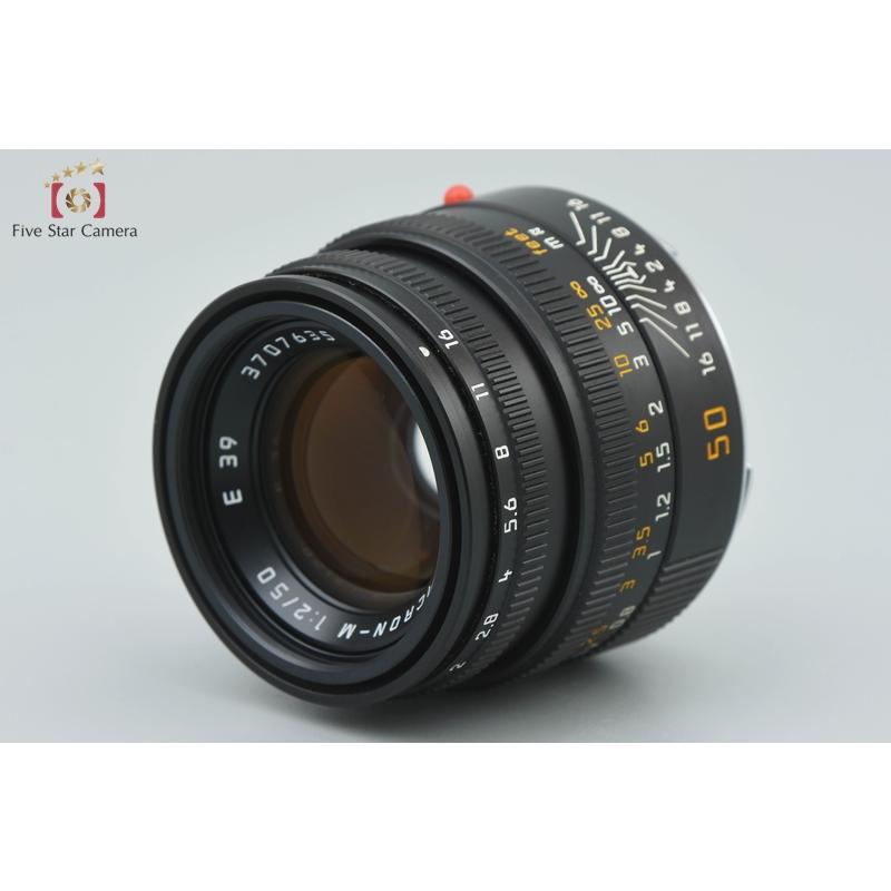 ライカ（Leica） 【中古】Leica SUMMICRON-M 50mm f/2 ブラック E39 第