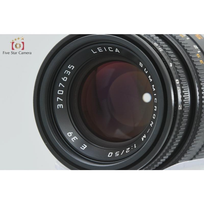 ライカ（Leica） 【中古】Leica SUMMICRON-M 50mm f/2 ブラック E39 第