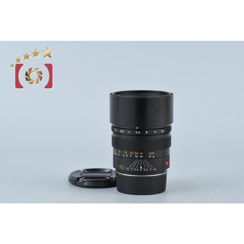 【中古】(ライカ) Leica ズミクロン M90/2.0 (E55) ライカ（Leica） 【中古】Leica SUMMICRON-M 90mm f/2 E55 11136