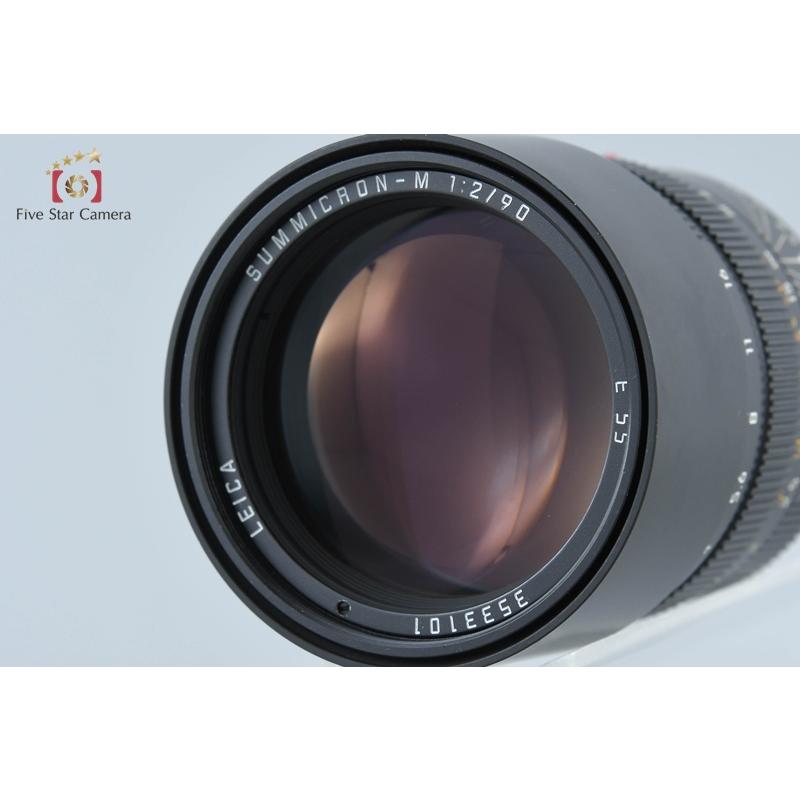 【中古】(ライカ) Leica ズミクロン M90/2.0 (E55) ライカ（Leica） 【中古】Leica SUMMICRON-M 90mm f/2 E55 11136