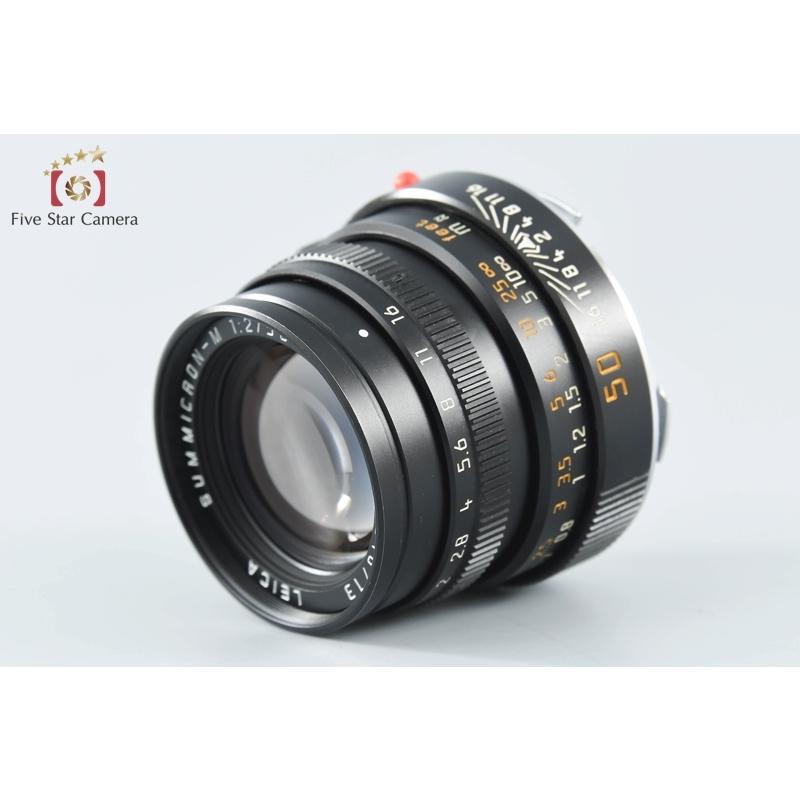 ライカ（Leica） 【中古】Leica SUMMICRON-M 50mm f/2 ブラック E39 第