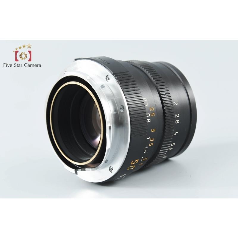 【中古】Leica ライカ SUMMICRON-M 50mm f/2 E39 第3世代 ブラック ライカ（Leica） 【中古】Leica SUMMICRON-M 50mm f/2 ブラック E39