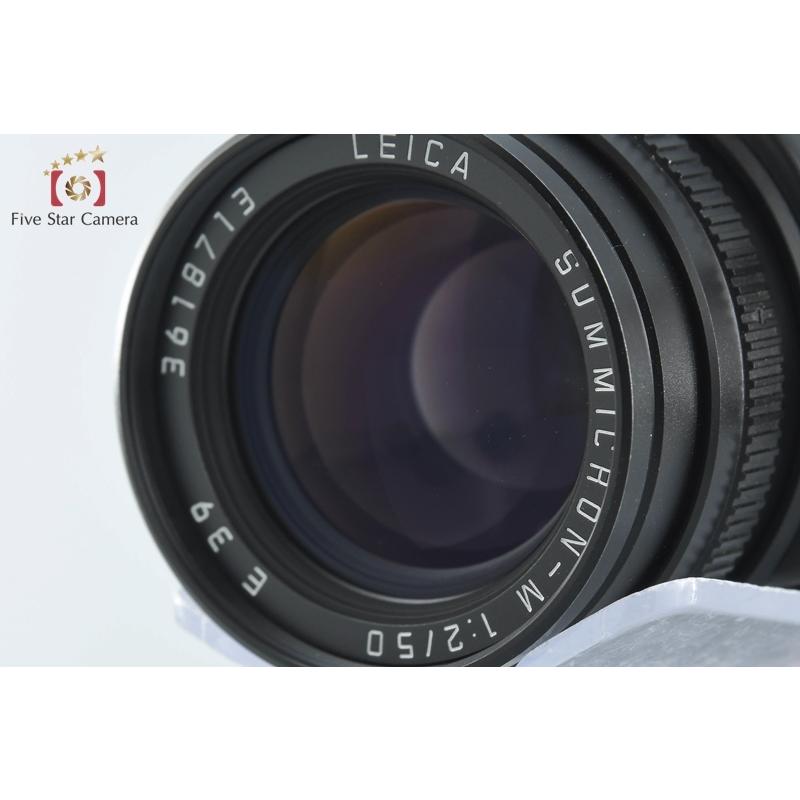 ライカ（Leica） 【中古】Leica SUMMICRON-M 50mm f/2 ブラック E39 第