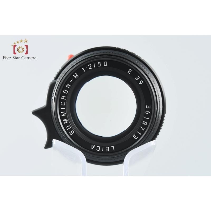 ライカ（Leica） 【中古】Leica SUMMICRON-M 50mm f/2 ブラック E39 第