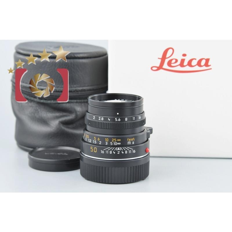 ライカ 【中古】Leica SUMMICRON-M 50mm f/2 E39 11819 第3世代 ライカ 【中古】Leica SUMMICRON-M 50mm f/2 E39 11819 第3世代