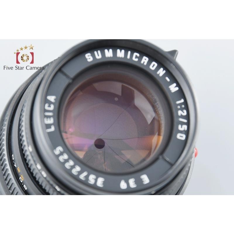 ライカ 【中古】Leica SUMMICRON-M 50mm f/2 E39 11819 第3世代 ライカ 【中古】Leica SUMMICRON-M 50mm f/2 E39 11819 第3世代