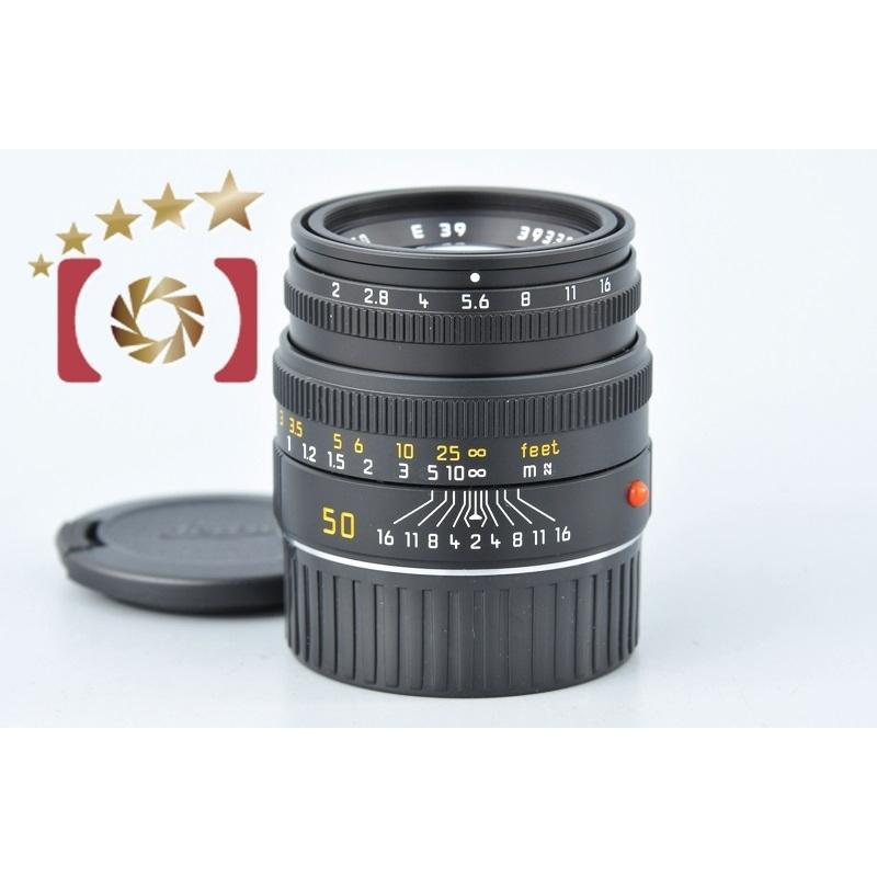 ライカ 【中古】Leica SUMMICRON-M 50mm f/2 E39 第4世代 ライカ 【中古】Leica SUMMICRON-M 50mm f/2 E39 第4世代