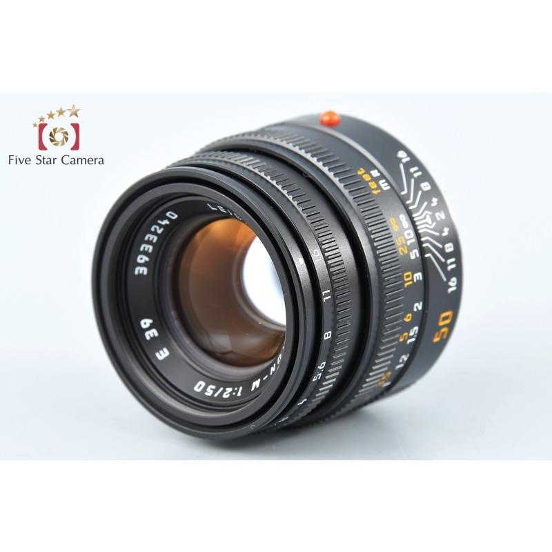 ライカ 【中古】Leica SUMMICRON-M 50mm f/2 E39 第4世代 ライカ 【中古】Leica SUMMICRON-M 50mm f/2 E39 第4世代
