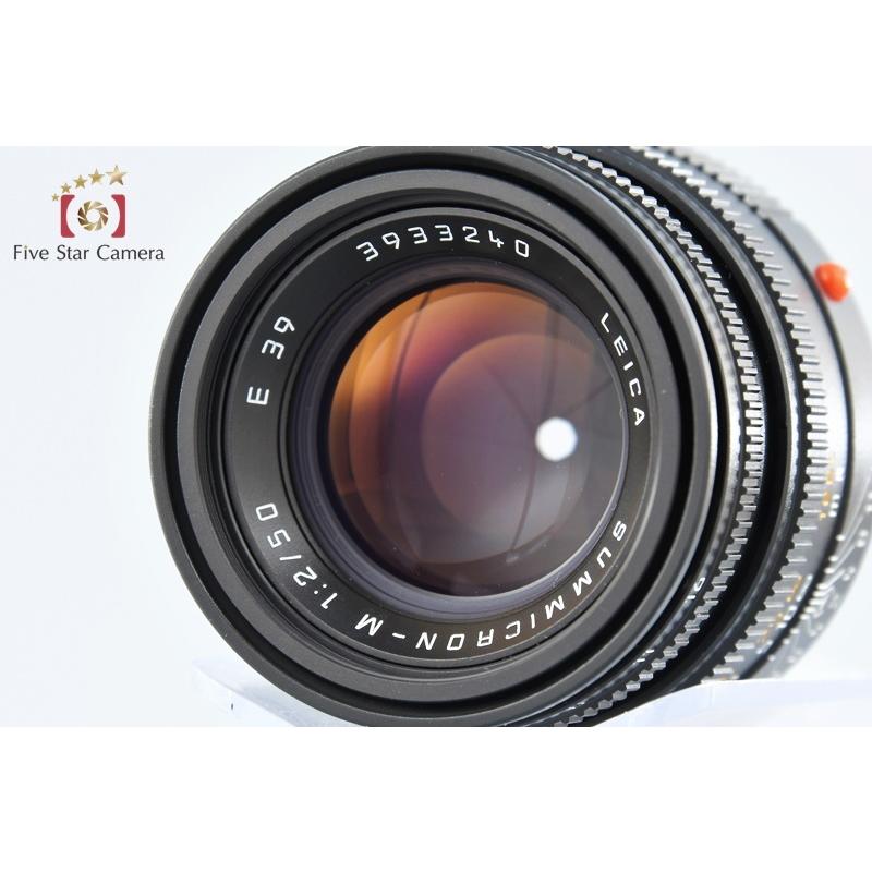 ライカ 【中古】Leica SUMMICRON-M 50mm f/2 E39 第4世代 ライカ 【中古】Leica SUMMICRON-M 50mm f/2 E39 第4世代