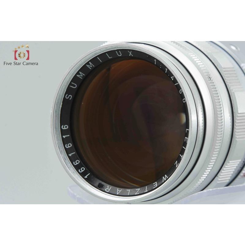ライカ（Leica） 【中古】Leica SUMMILUX 50mm f/1.4 初期型 1959年製 