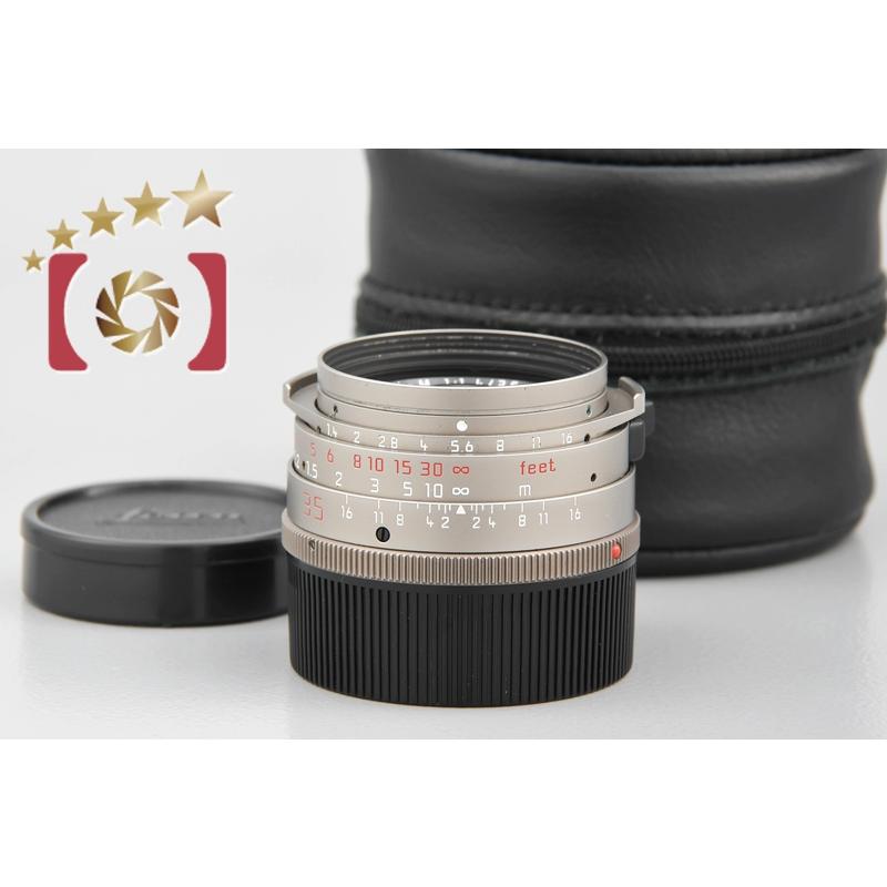 ライカ（Leica） 【中古】Leica SUMMILUX-M 35mm f/1.4 チタン : 中古 