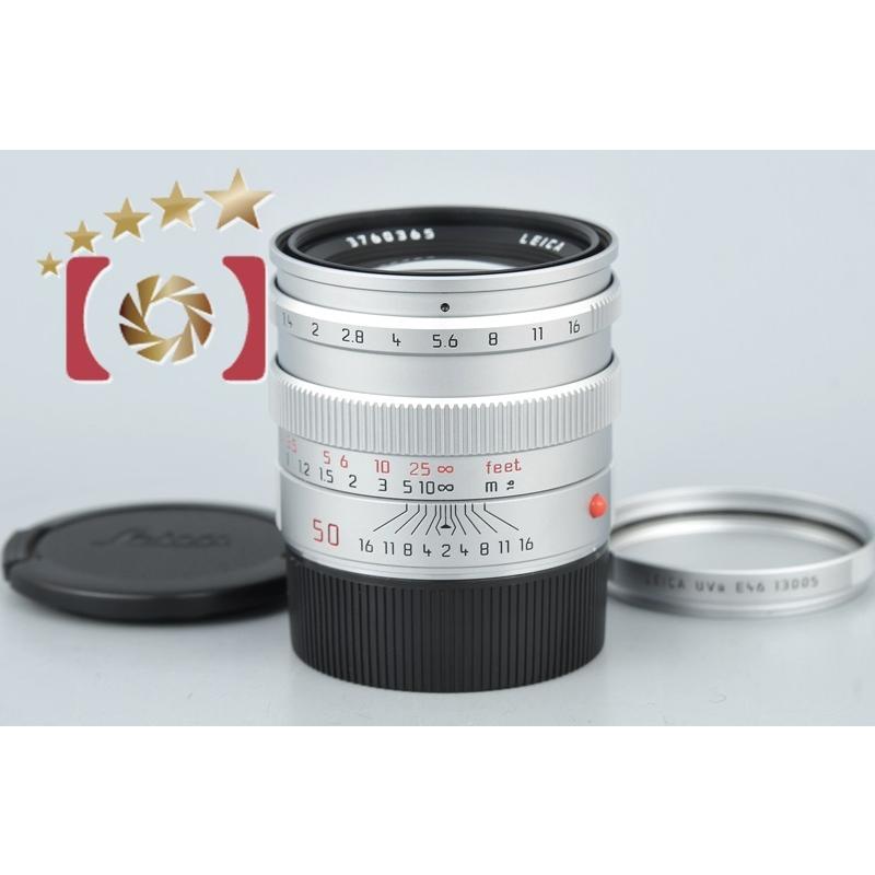 ライカ 【中古】Leica SUMMILUX-M 50mm f/1.4 E46 クローム 第3 ライカ 【中古】Leica SUMMILUX-M 50mm f/1.4 E46 クローム 第3