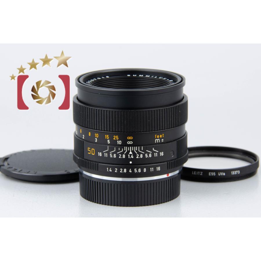 ライカ 【中古】Leica SUMMILUX-R 50mm f/1.4 E55 11777 Rカム ライカ 【中古】Leica SUMMILUX-R 50mm f/1.4 E55 11777 Rカム