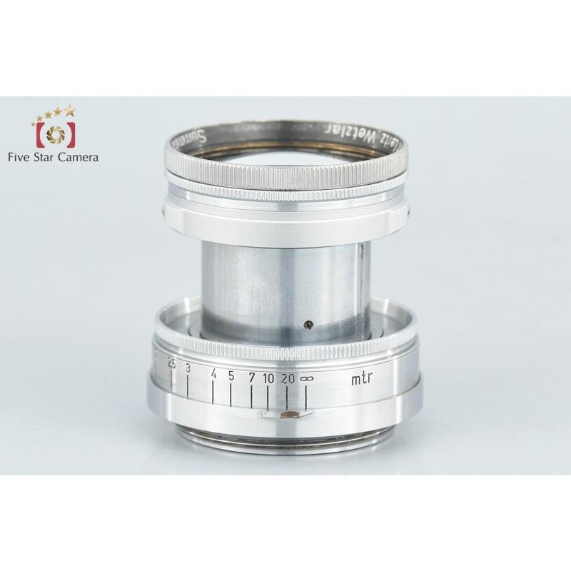 【中古】Leica ライカ Summitar 50mm f/2  円形絞り L39 ライカスクリューマウント｜five-star-camera｜09