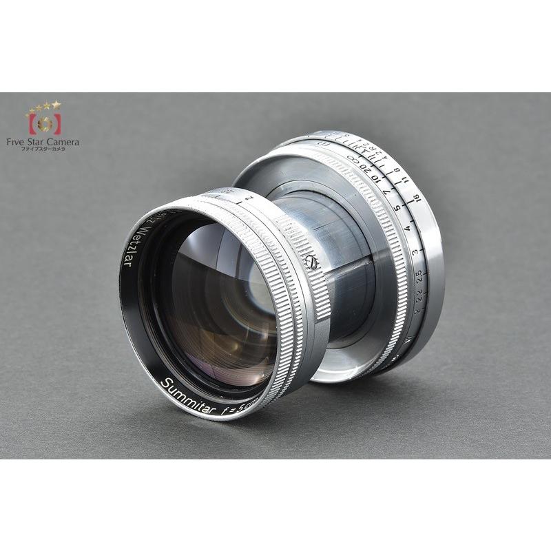 【中古】Leica ライカ SUMMITAR 50mm f/2｜five-star-camera
