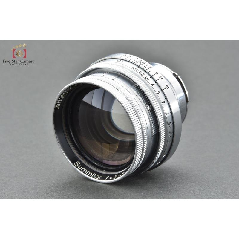 【中古】Leica ライカ SUMMITAR 50mm f/2｜five-star-camera｜03