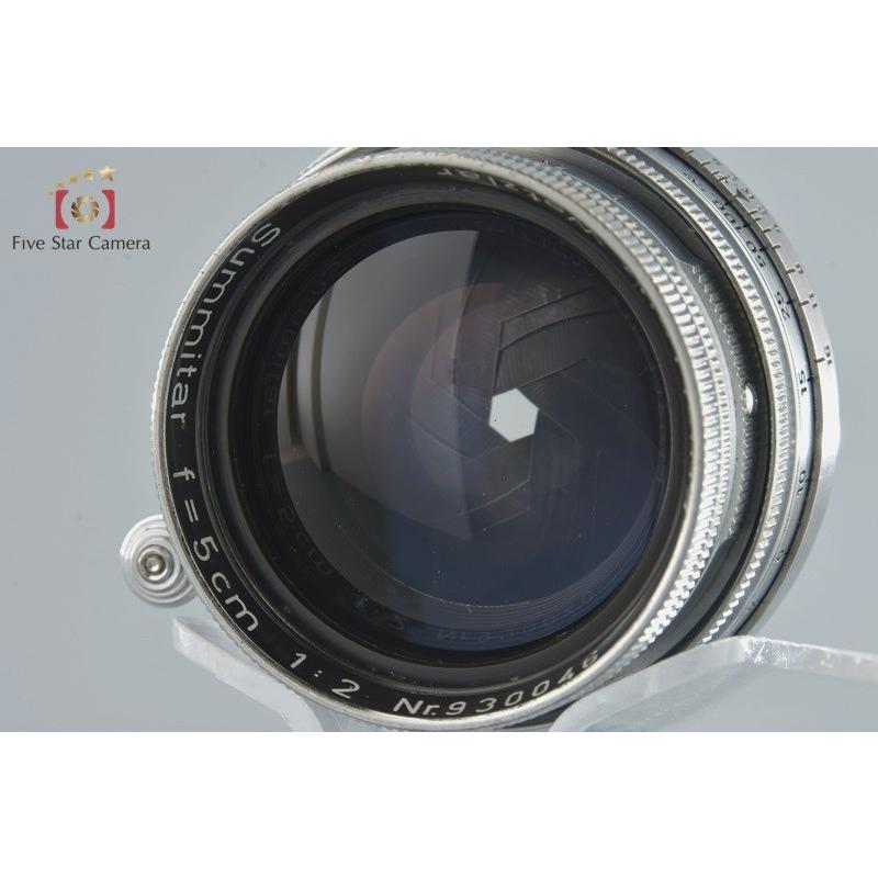 【中古】Leica ライカ Summitar 50mm f/2  L39 ライカスクリューマウント｜five-star-camera｜05