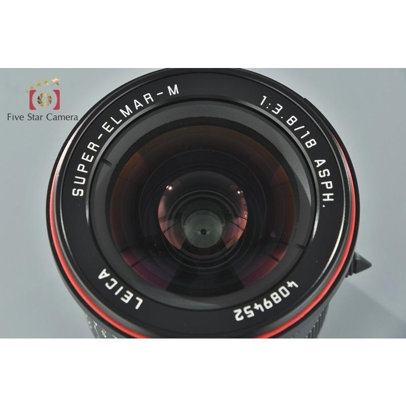 ライカ 【中古】Leica SUPER-ELMAR-M 18mm f/3.8 ASPH.11649 ライカ 【中古】Leica SUPER-ELMAR-M 18mm f/3.8 ASPH.11649