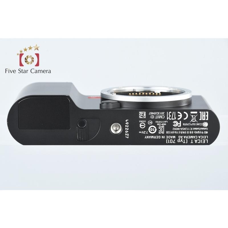 【中古】Leica ライカ T Typ 701 ブラック ミラーレス一眼カメラ｜five-star-camera｜09
