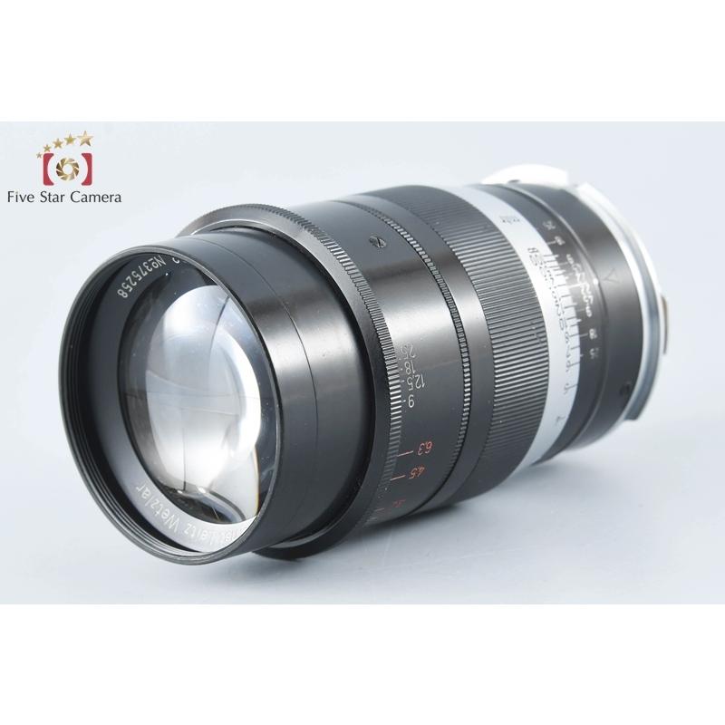 【中古】Leica ライカ Thambar 90mm f/2.2 L39ライカスクリューマウント【希少品】 中古】Leica ライカ Thambar 90mm f/2.2 L39ライカスクリューマウント