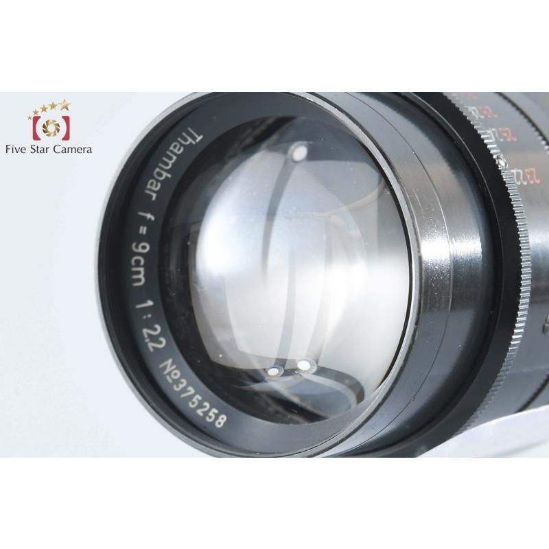 【中古】Leica ライカ Thambar 90mm f/2.2 L39ライカスクリューマウント【希少品】 中古】Leica ライカ Thambar 90mm f/2.2 L39ライカスクリューマウント