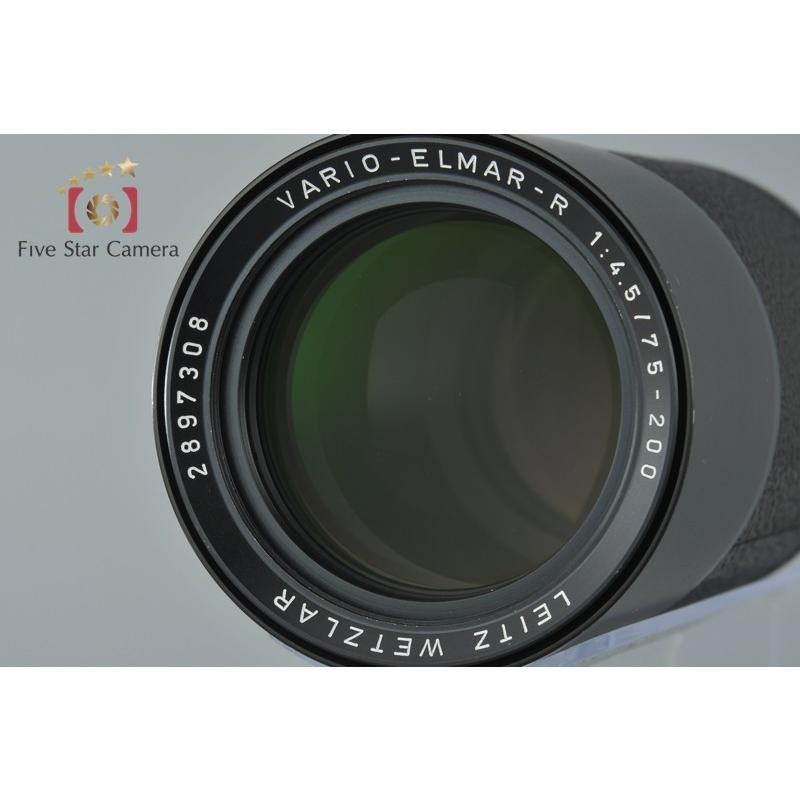 【美品】Leica バリオ・エルマー R75-200mm F4.5 ライカ（Leica） 【中古】Leica VARIO-ELMAR-R 75-200mm f/4.5 3カム