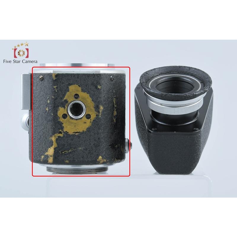 【中古】Leica ライカ Leitz ビゾフレックス I型 ミラーボックス 45°ルーペ L39用 ライカ（Leica） 【中古】Leica Leitz ビゾフレックス I型 ミラー