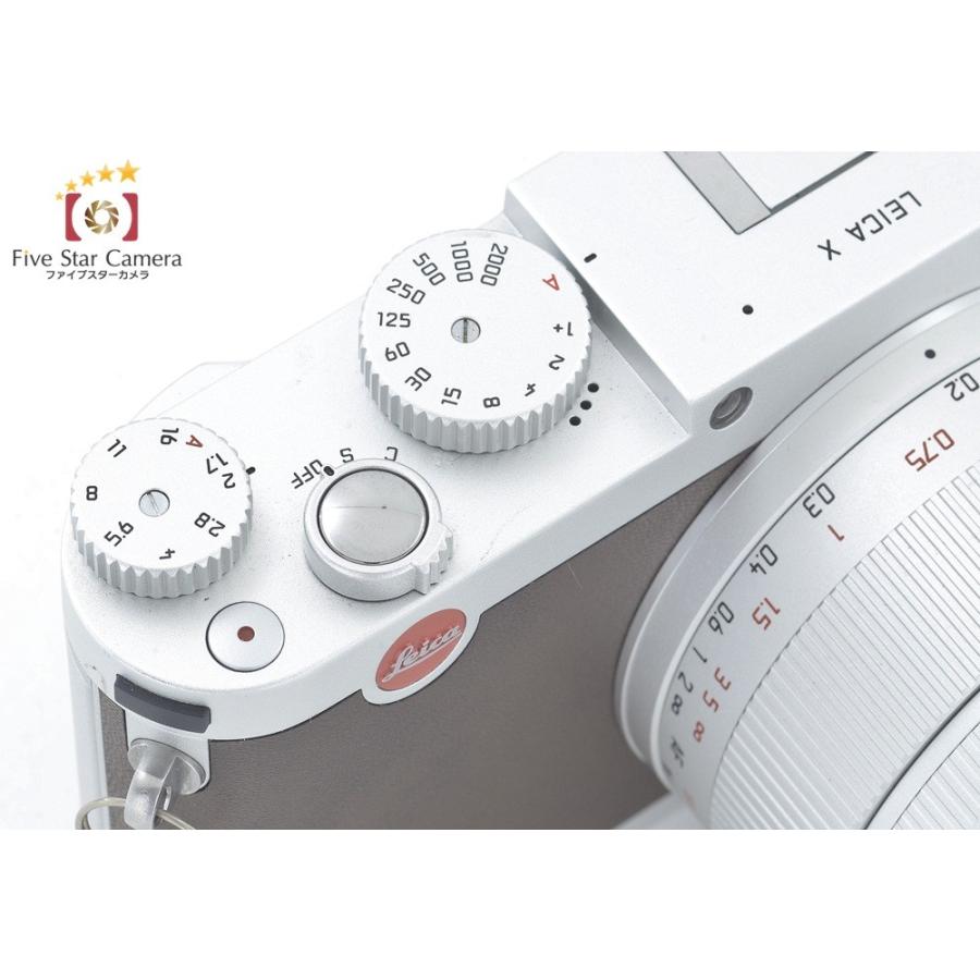 ライカ 【中古】Leica X Typ 113 シルバー : 中古カメラの ライカ 【中古】Leica X Typ 113 シルバー : 中古カメラの