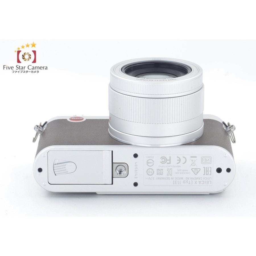 ライカ 【中古】Leica X Typ 113 シルバー : 中古カメラの ライカ 【中古】Leica X Typ 113 シルバー : 中古カメラの