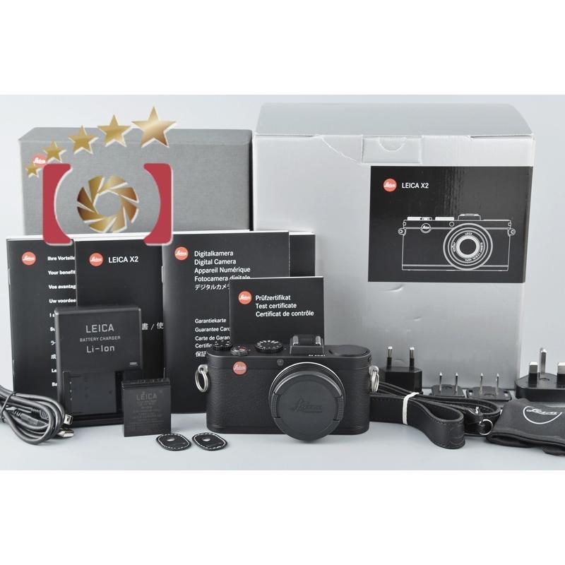 ライカ 【中古】Leica X2 ブラック コンパクトデジタルカメラ ライカ 【中古】Leica X2 ブラック コンパクトデジタルカメラ