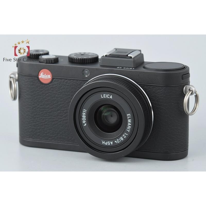 ライカ 【中古】Leica X2 ブラック コンパクトデジタルカメラ ライカ 【中古】Leica X2 ブラック コンパクトデジタルカメラ