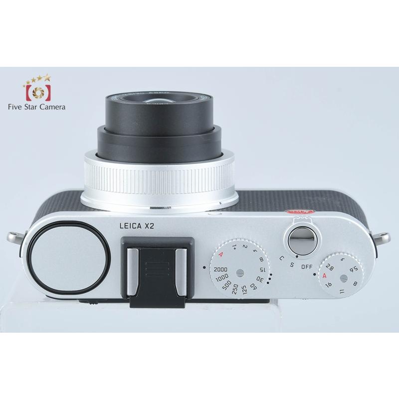 Leica X2 Silver コンパクトデジタルカメラ ライカX2 シルバー ライカ（Leica） 【中古】Leica X2 シルバー コンパクトデジタルカメラ