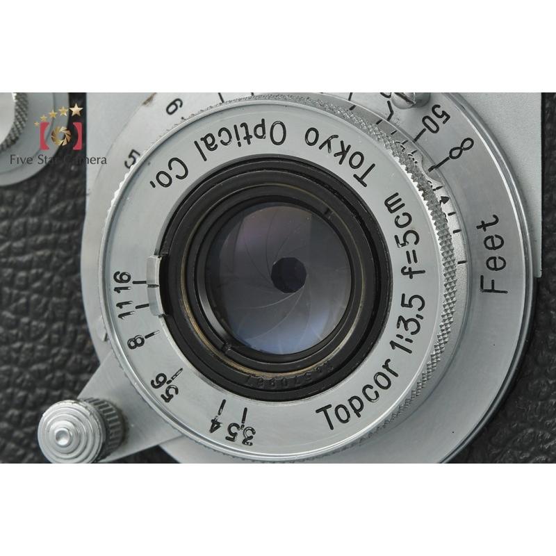 中古】Leotax レオタックス T + TOPCOR 50mm f/3.5 : 中古カメラの