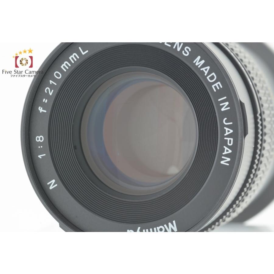 フィルムカメラ mamiya N 1:8 210mm L フィルムカメラ mamiya N 1:8 210mm L Mamiya 【中古】Mamiya マミヤ N